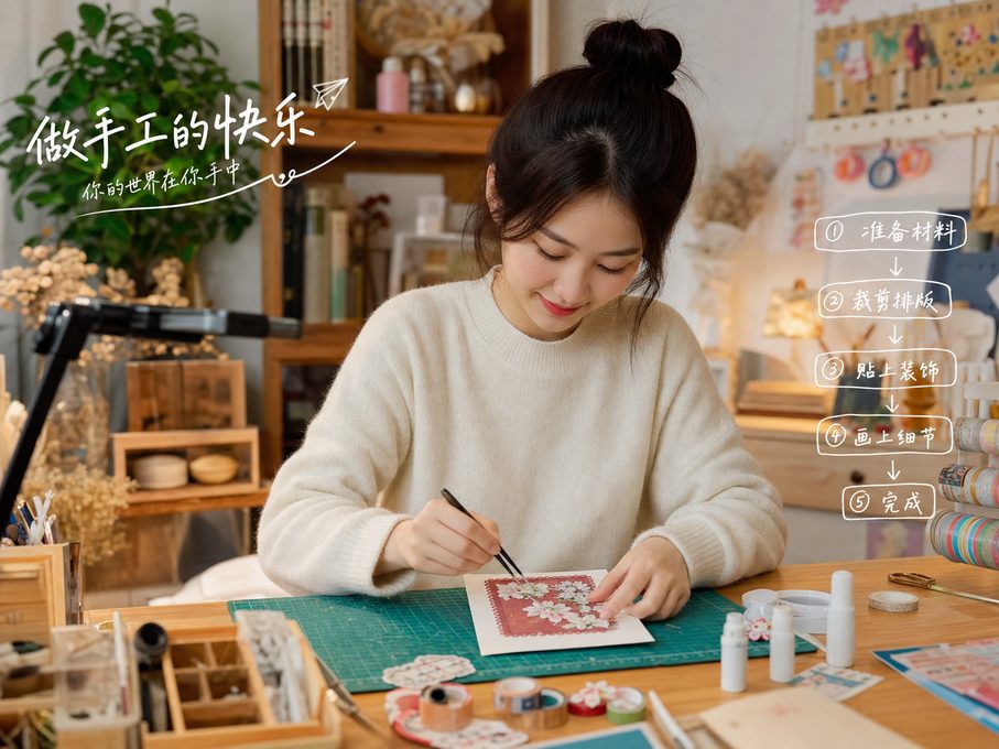 少女萝莉-DIY手工传媒教程